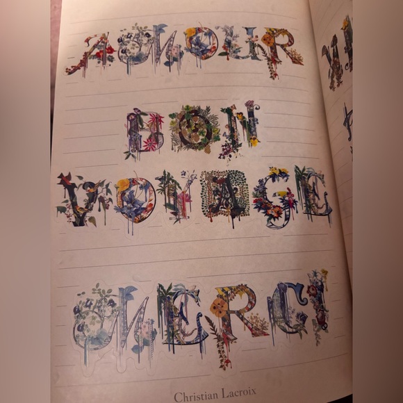 Christian Lacroix Les Saisons Artistic Design B5 Size Durable Hardcover Journal - Picture 6 of 11